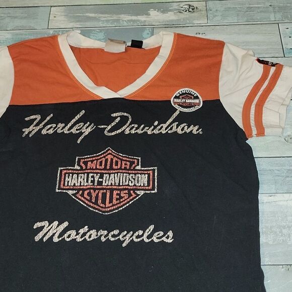 Harley-Davidson Short/Top sz Medium - Picture 2 of 3